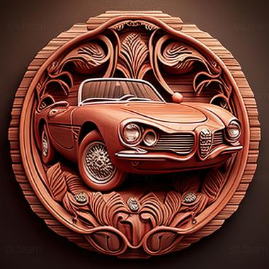 3D модель Alfa Romeo Spider (STL)